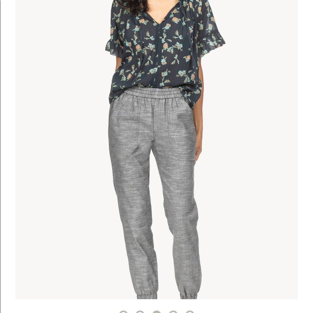 Chambray Joggers
